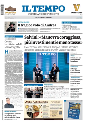 Cover of Il Tempo (Nazionale)