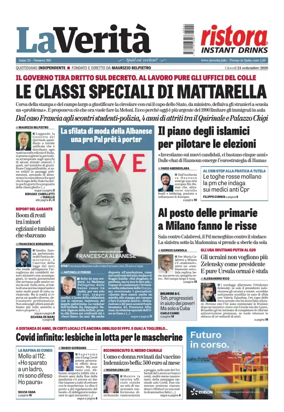 Cover of La Verita (Italia)
