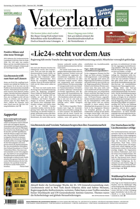 Cover of Liechtensteiner Vaterland