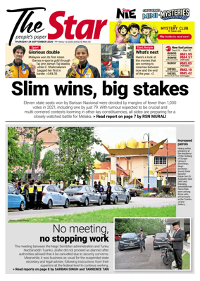 Cover of The Star Malaysia