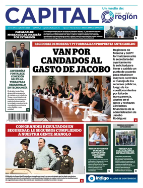 Cover of Capital Coahuila