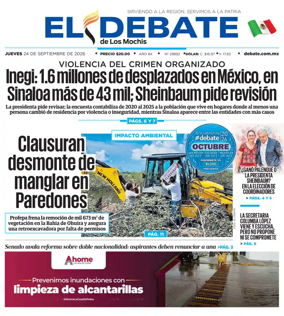 Cover of El Debate de Los Mochis