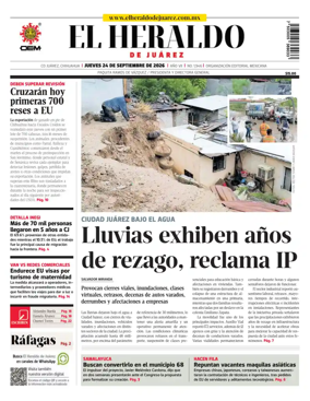 Cover of El Heraldo de Juarez