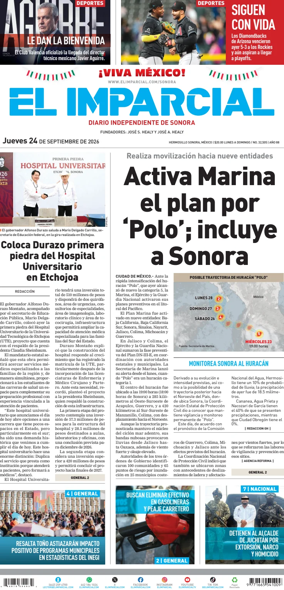 Cover of El Imparcial