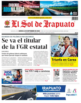 Cover of El Sol de Irapuato