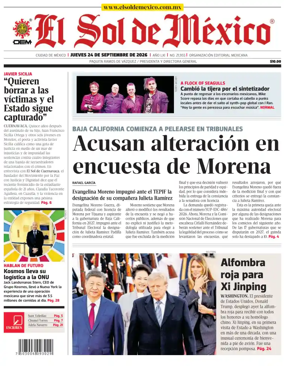 Cover of El Sol de Mexico