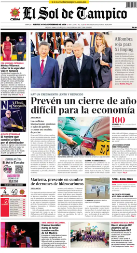 Cover of El Sol de Tampico