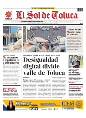 Cover of El Sol de Toluca