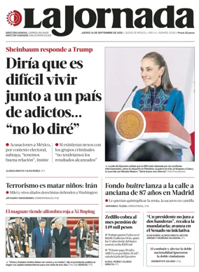 Cover of La Jornada