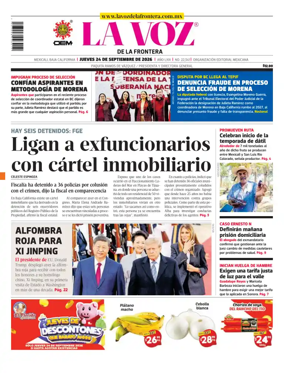 Cover of La Voz de la Frontera