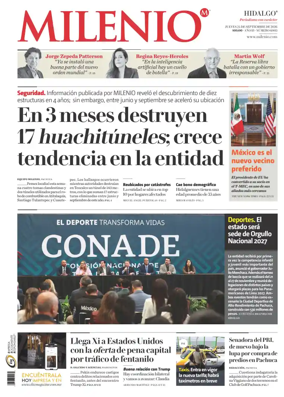 Cover of Milenio Hidalgo