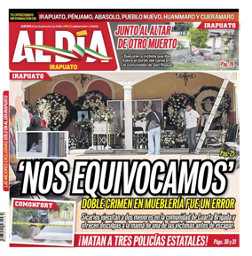 Cover of Periodico Al Dia (Irapuato)