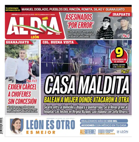 Cover of Periodico Al Dia (Leon)