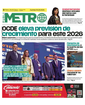 Cover of Publimetro Guadalajara
