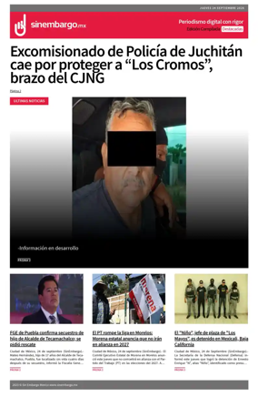 Cover of Sin Embargo destacadas