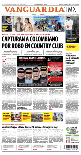 Cover of Vanguardia