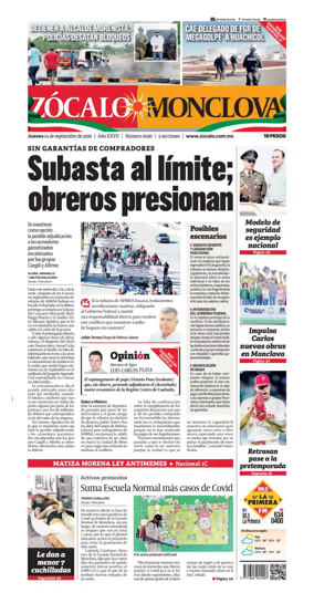 Cover of Zocalo Monclova