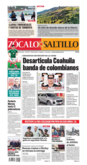 Cover of Zocalo Saltillo