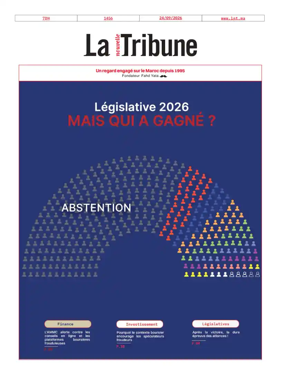 Cover of La Nouvelle Tribune