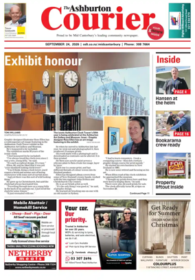 Cover of Ashburton Courier