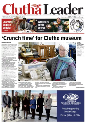 Cover of Clutha Leader