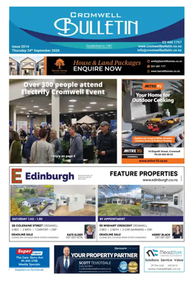 Cover of Cromwell Bulletin