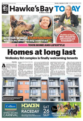 Cover of Hawke's Bay Today