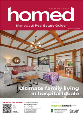Cover of Homed Manawatu Standard