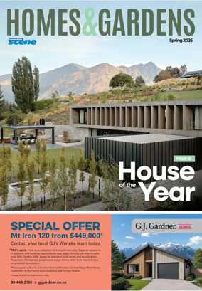 Cover of Mountain Scene - Homes & Gardens