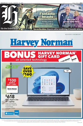 Cover of The New Zealand Herald