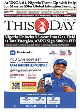 Cover of THISDAY