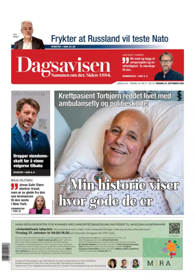 Cover of Dagsavisen