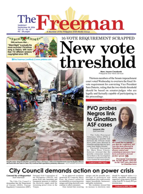 Cover of The Freeman