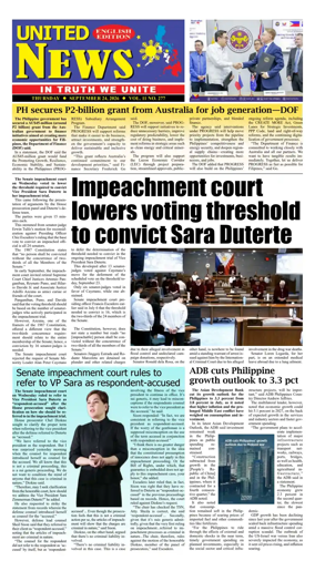 Cover of United News - English Edition