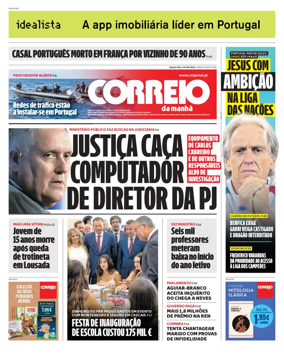 Cover of Correio da Manha