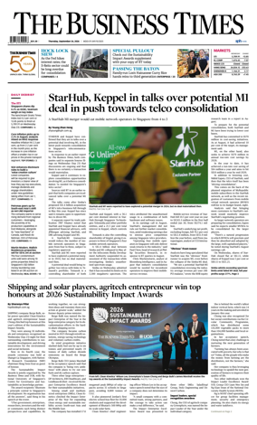 Cover of The Business Times