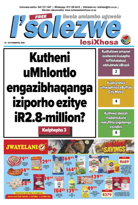 Cover of Isolezwe lesiXhosa