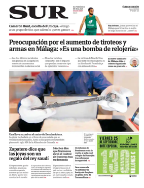 Cover of Diario Sur_Ultima