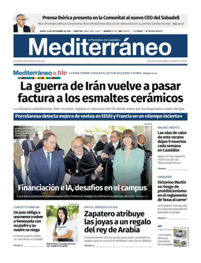 Cover of El Periodico Mediterraneo