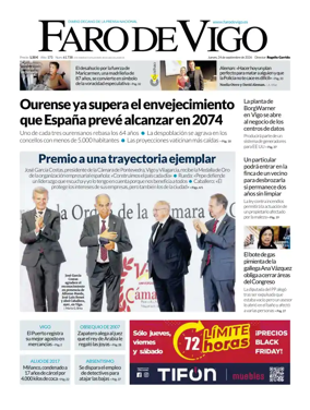 Cover of Faro de Vigo