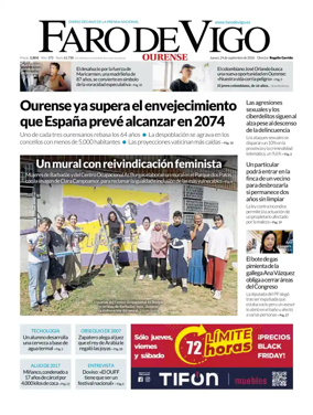 Cover of Faro de Vigo (Ourense)