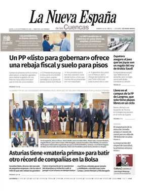 Cover of La Nueva Espana (Cuencas)