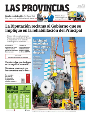Cover of Las Provincias_(Valencia)