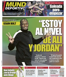 Cover of Mundo Deportivo (Barcelona)