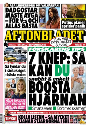 Cover of Aftonbladet