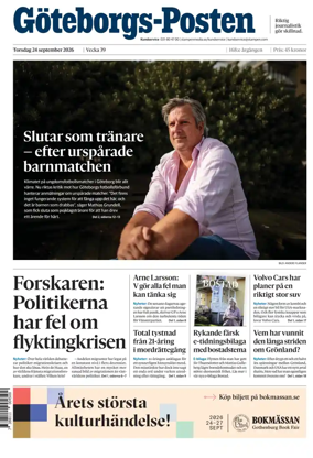 Cover of Goteborgs-Posten