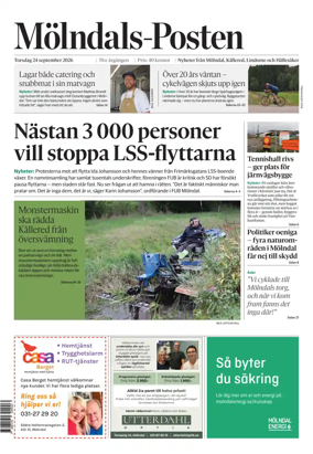 Cover of Molndals-Posten