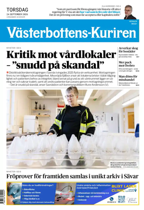 Cover of Vasterbottens-Kuriren