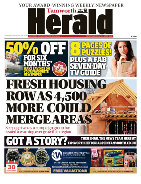 Cover of Atherstone & Coleshill Herald