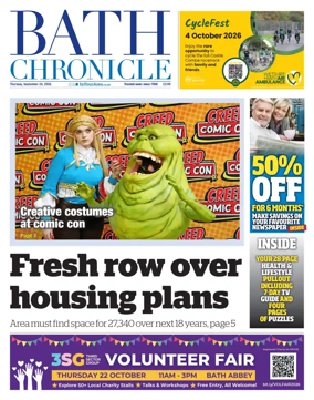 Cover of Bath Chronicle